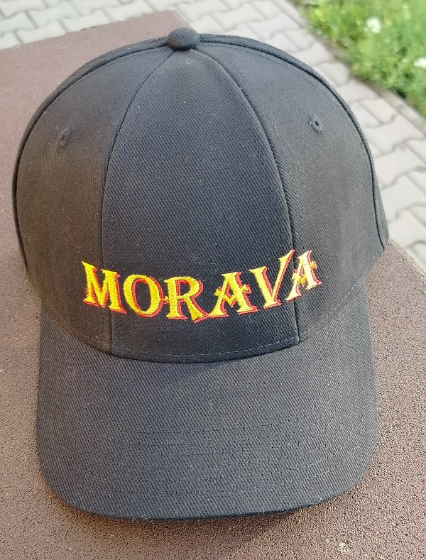 Kšiltovka MORAVA černá