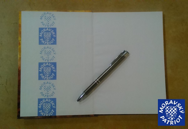 Moravský zápisník A5 nelinkovaný