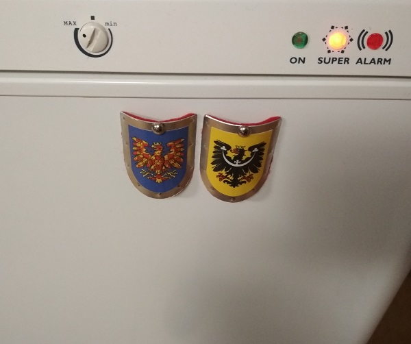 3D magnetka slezský znak