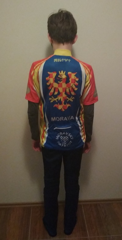Cyklistický dres MORAVA dlouhý rukáv