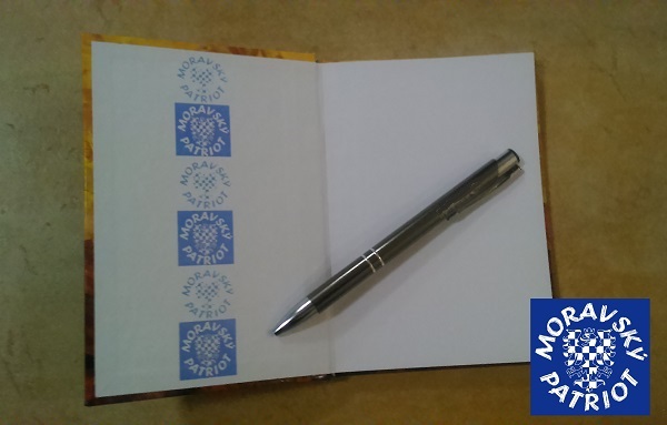 Moravský zápisník A6 linkovaný