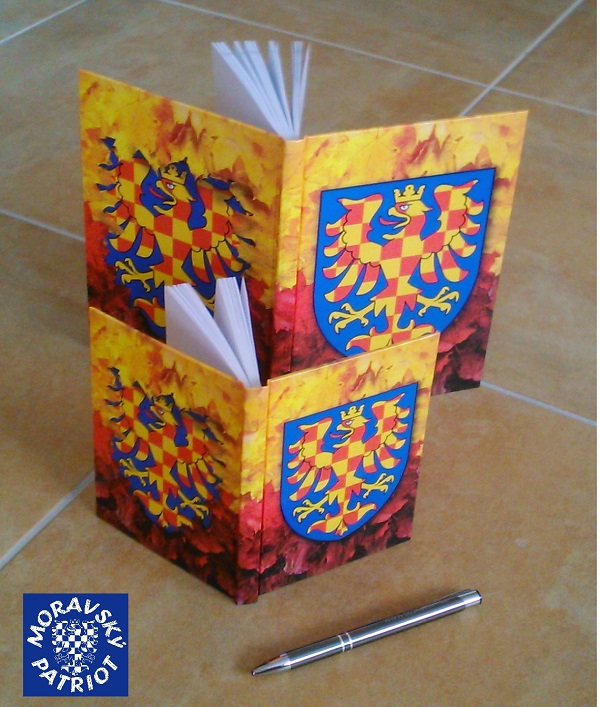 Moravský zápisník A5 linkovaný