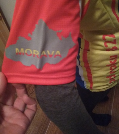 Cyklistický dres MORAVA krátký rukáv