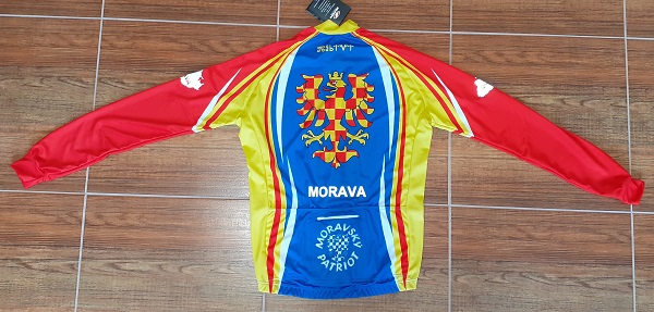 Cyklistický dres MORAVA dlouhý rukáv