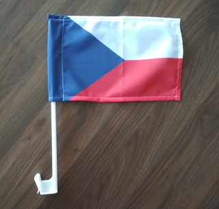 Vlajka na auto Česká republika