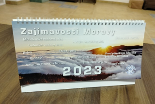 Stolní kalendář 2023 Zajímavosti Moravy
