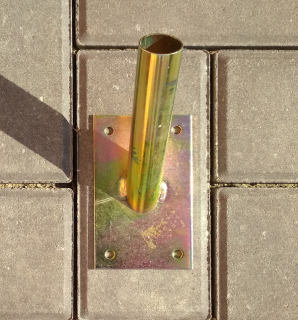 Držák vlajku jednoduchý