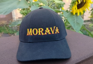 Kšiltovka MORAVA černá