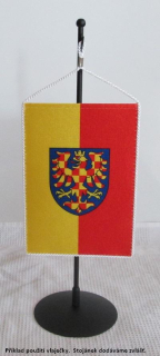 Stolní vlaječka Moravy 11 x 16 cm
