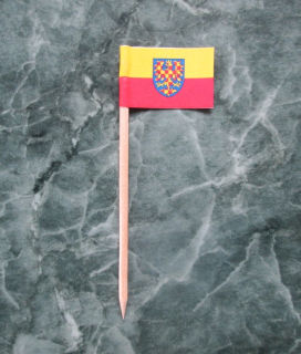 Moravské gastro vlaječky 12 kusů