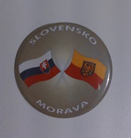 Placka SLOVENSKO - MORAVA