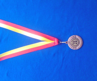 Medaile se stuhou (barva bronzová, číslo 3)