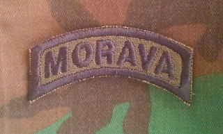 Domovenka nášivka MORAVA