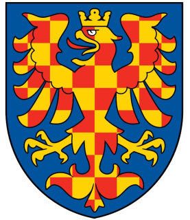 Moravský znak, 350 mm na výšku, samolepka