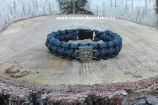 Náramek PARACORD, černý
