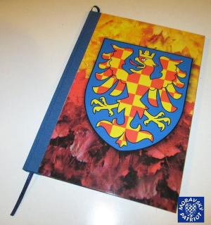 Moravský zápisník A4 linkovaný