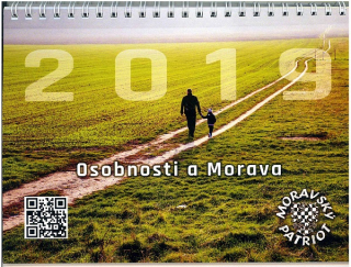 Moravský kalendář 2019 s QR kódy